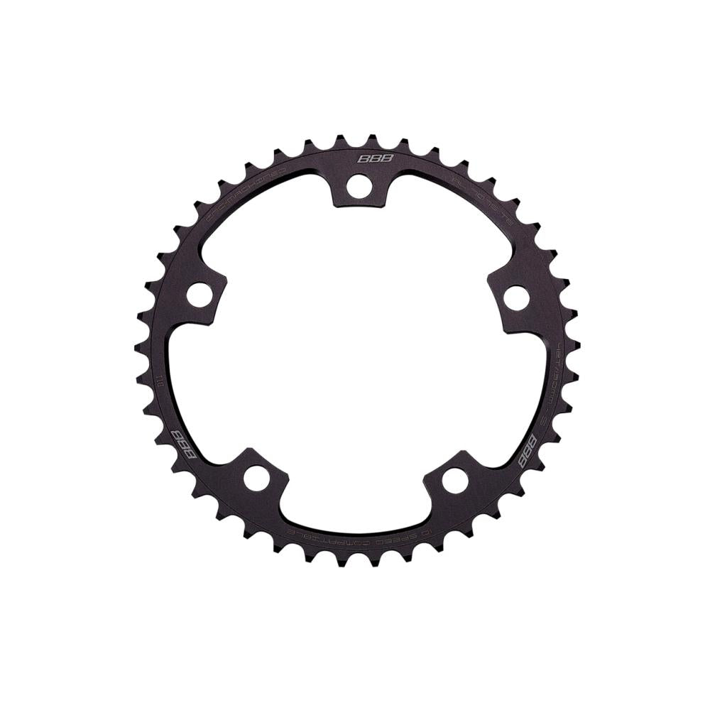 BBB Cycling BBB Kettenblatt RoadGear 39T/130mm new anthrazit - präziser Antrieb für Rennräder