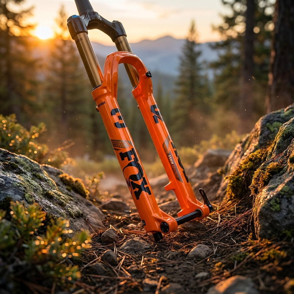 FOX Service Set 34 29in Lower Leg Assy in Fox Shiny Orange für Mountainbike Federgabeln. Stellt Performance und Optik wieder her.