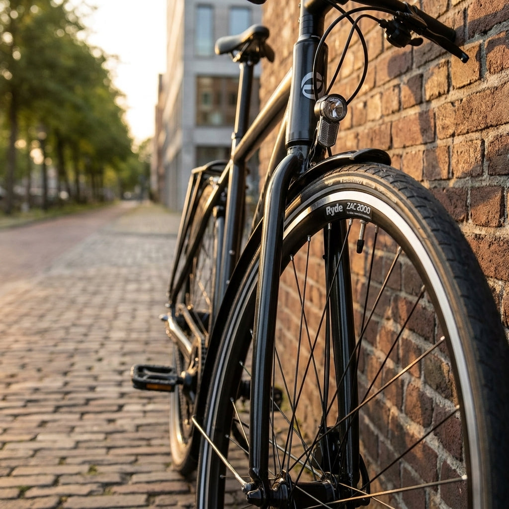 Schwarze Ryde ZAC 2000 Fahrradfelge (28 Zoll) für Touring, City, ATB. Robust, elegant und bewährt.