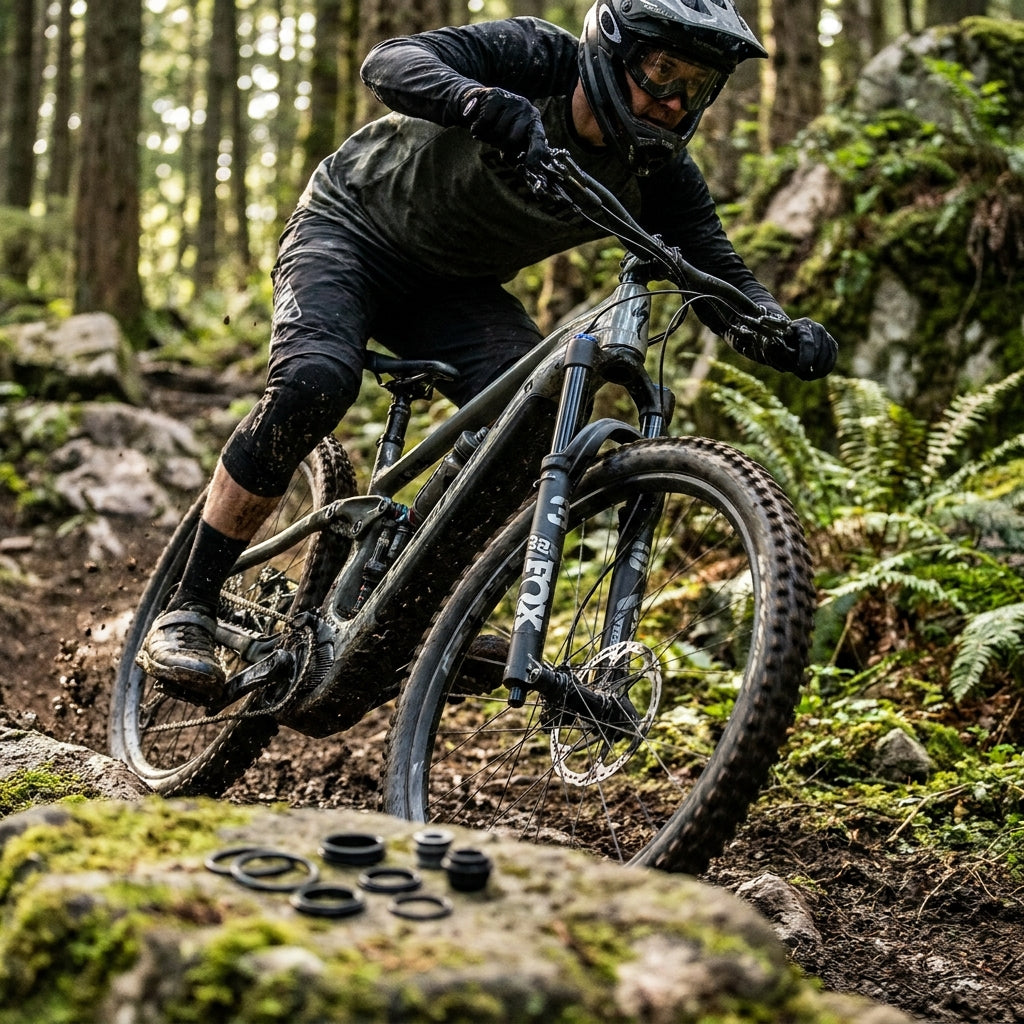 FOX Service Set 38 E-Bike+ für professionelle Federgabel Wartung. Sorgt für optimale Performance und Langlebigkeit.