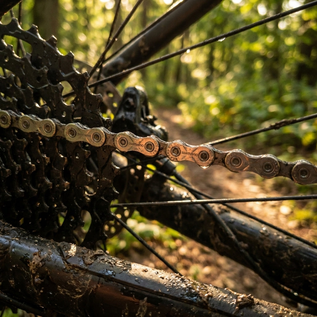 SHIMANO DEORE CN-HG601 11-fach Kette: präzise, langlebig. Optimale Schaltperformance für Trekking, MTB und CUES Systeme.