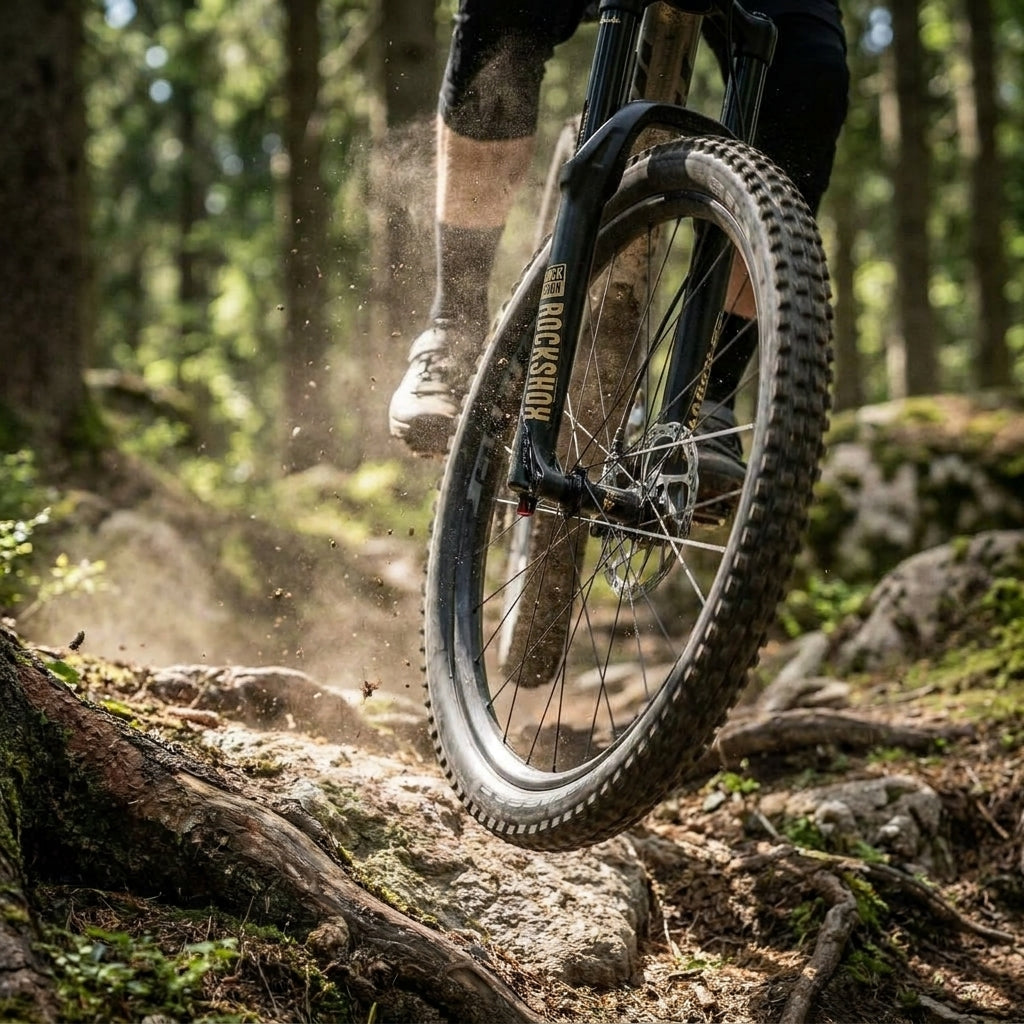 RockShox DebonAir 130mm Luftfedereinheit für 27.5/29" Mountainbike Federgabeln. Präzises Upgrade für Trail-Performance.