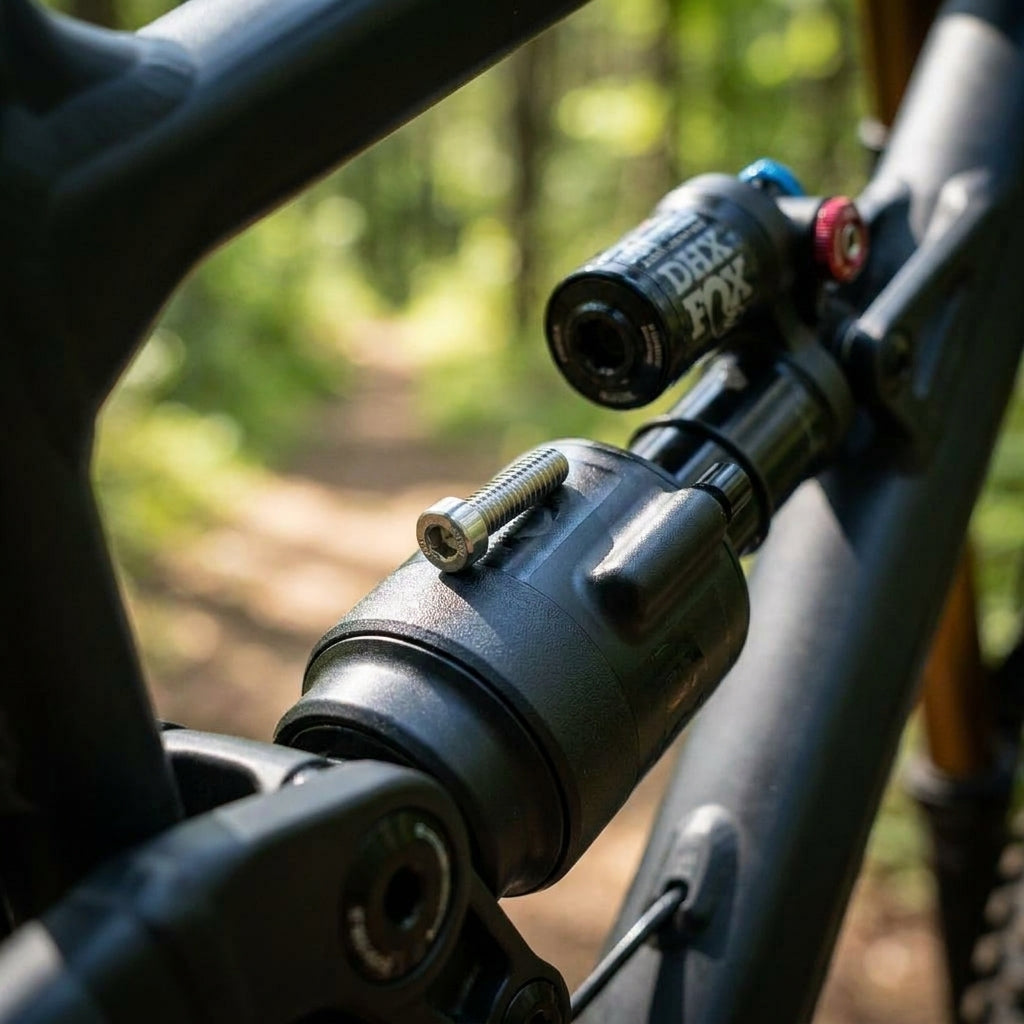 FOX Kit 2022 DHX M3x10mm Befestigungsschrauben für Dämpfer. Präzise Fahrwerksteile sichern Mountainbike-Performance.