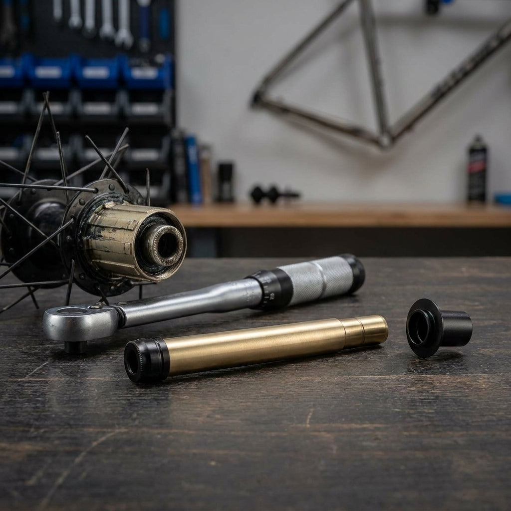 Ritchey WCS Apex II-Zeta II Disc Service Kit Achse-Endkappen HR 135x10mm QR Shimano-SRAM Fahrrad Ersatzteile