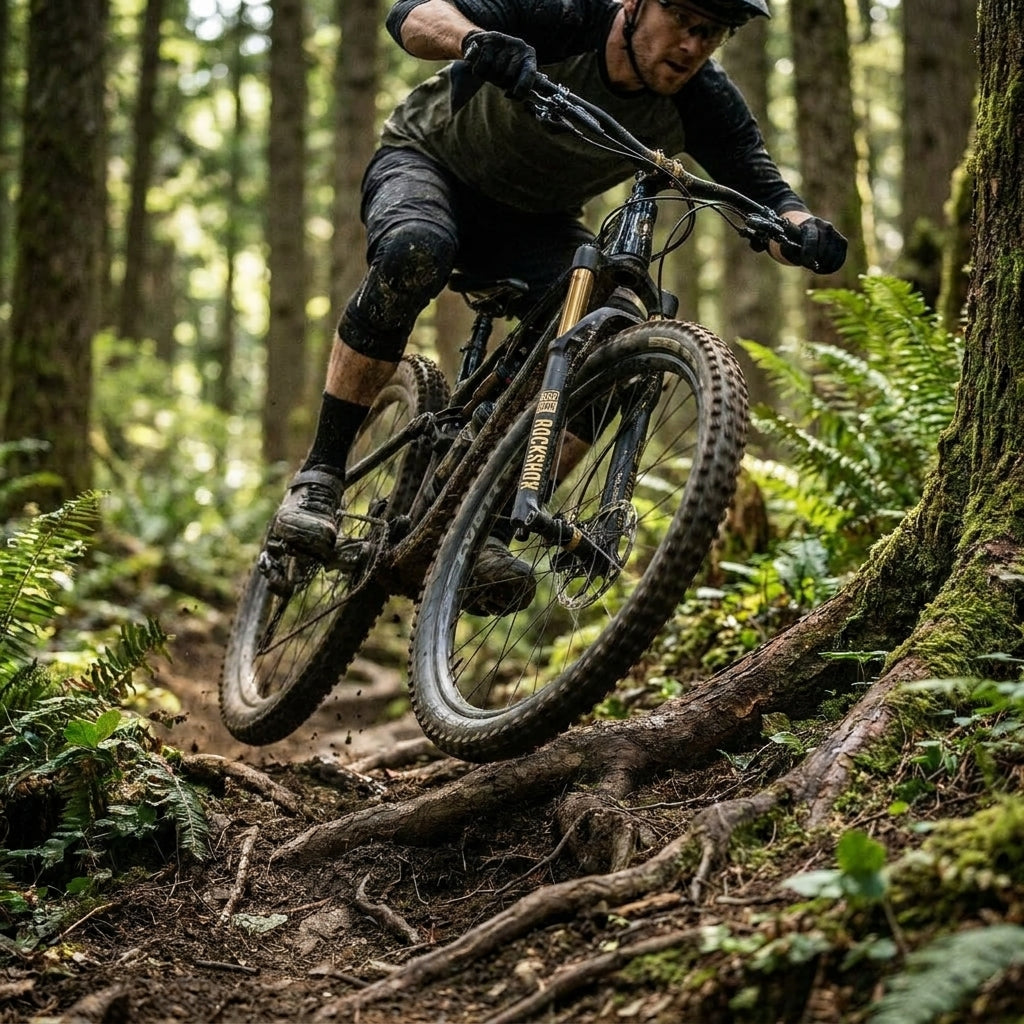 RockShox Psylo Gold Isolator RC Federgabel 27.5" Boost, 130mm, schwarz. Mountainbike Gabel für Trail und Enduro.
