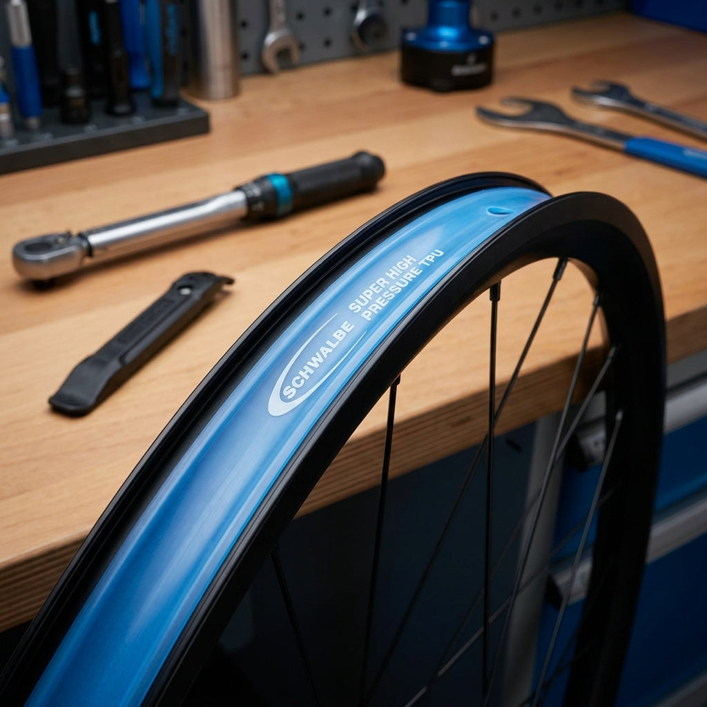 Schwalbe Super High Pressure Felgenband 26 Zoll, 22-559, TPU für sicheren Pannenschutz bei Hochdruckreifen.