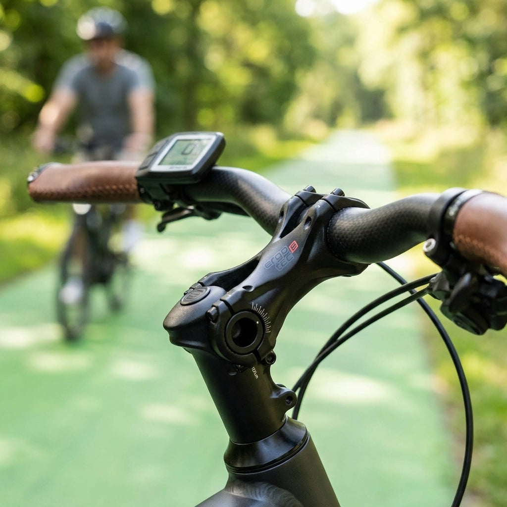 Ergotec Swell-X 70 Ahead-Vorbau am Fahrradlenker, verstellbar, e-Bike ready, Safety Level 6.
