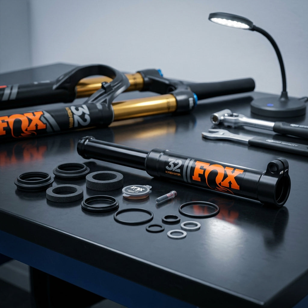 FOX Service Set 32 Kashima CSU für professionelle Federgabelwartung. Originalteile für Mountainbike Performance.