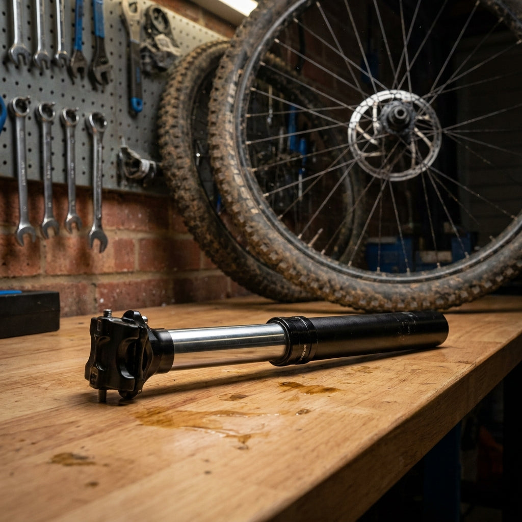 FOX Shaft 8MM Seat Post CPS 125mm Drop: Präziser Ersatzschaft für FOX Teleskopsattelstützen. Mountainbike Performance optimieren.