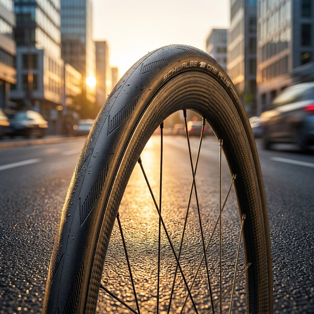 Schwalbe One Plus Performance Line Faltreifen 28x1,1 Zoll. Pannensicherer Rennradreifen mit SmartGuard Technologie.