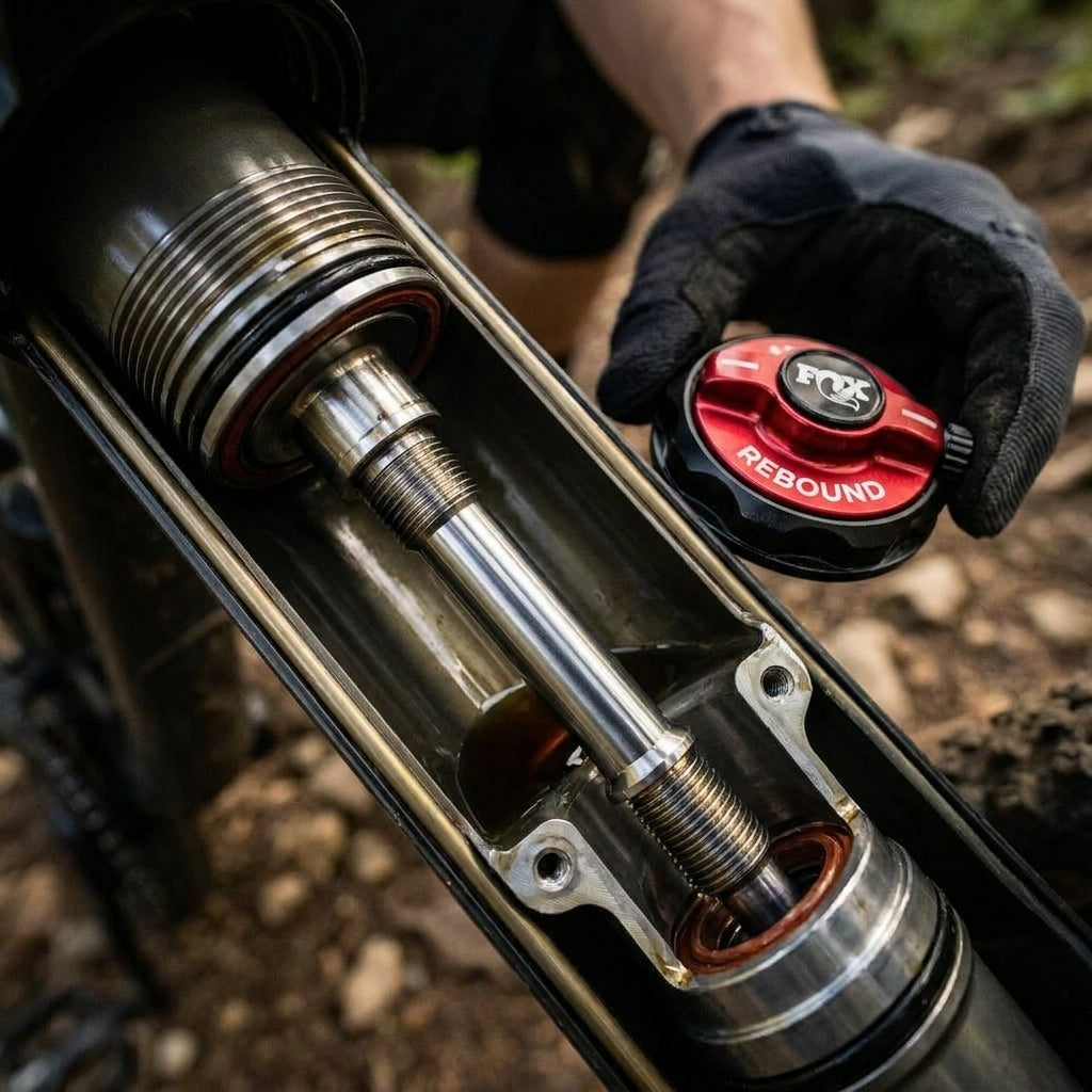 FOX Rebound Adjust Needle für 36mm FIT4 Federgabel. Präzise Zugstufeneinstellung für optimale Kontrolle und sensibles Fahrverhalten.