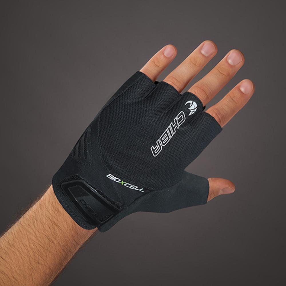 CHIBA BioXCell Air - Radhandschuhe kurz, schwarz, 3XL, BioXCell Gelpolster, atmungsaktiv