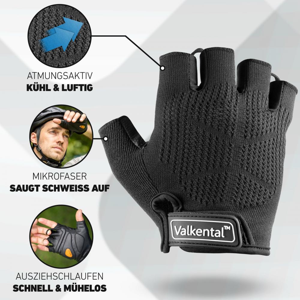 Valkental Handschuhe BikeRider Advanced Gr. XXL Schwarz