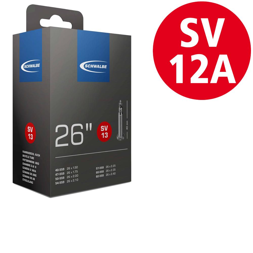 Schwalbe Schlauch MTB SV12A für dünne MTB Reifen