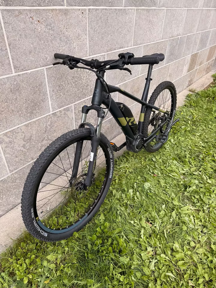 R RAYMON HardRay E 2.0 – E-Mountainbike Hardtail (Modelljahr 2022, Größe XL, black / armor matt)