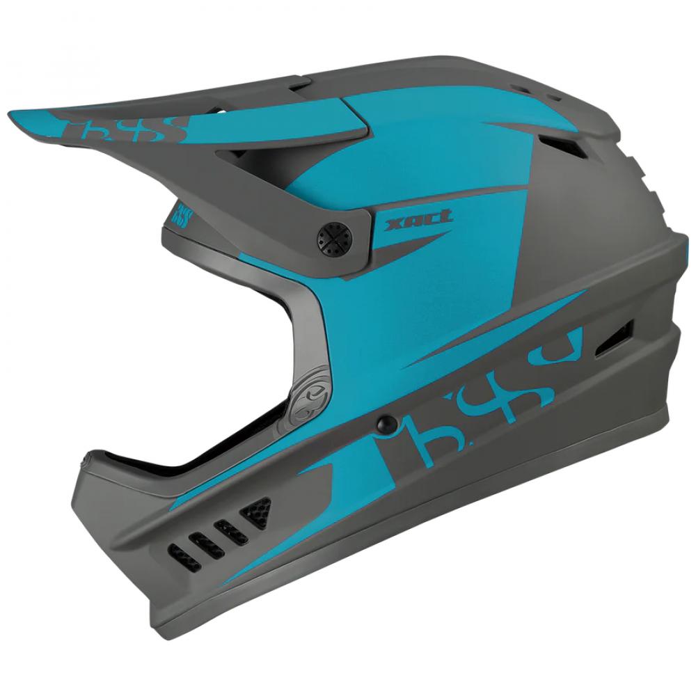 iXS Xact Evo Fullface-Helm XS 49-52 cm Lagoon/Graphite