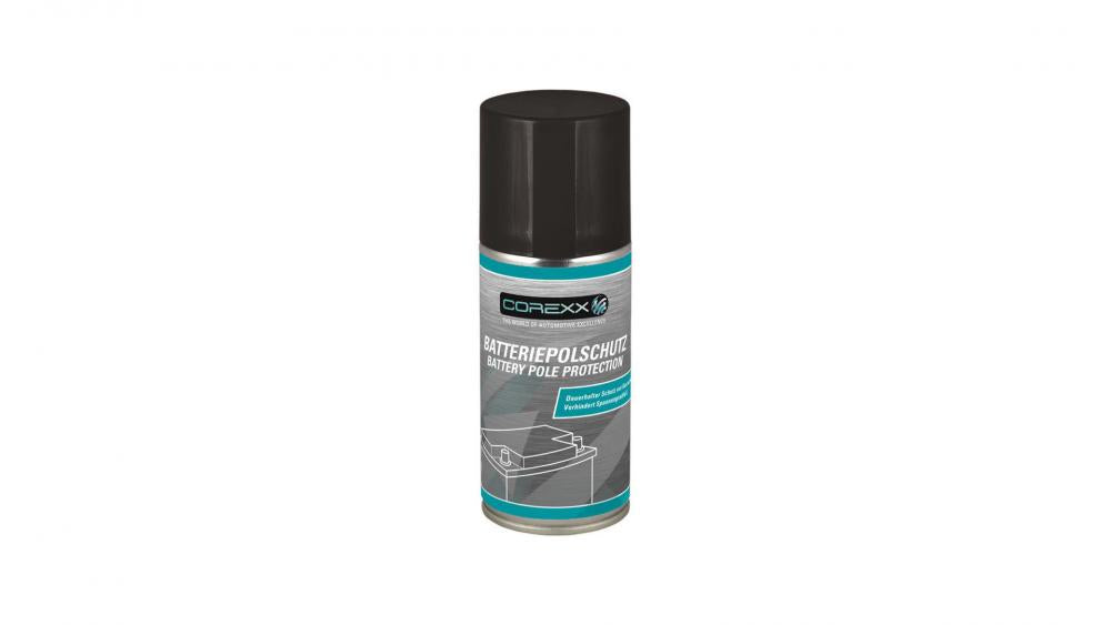COREXX Batteriepolfett 150ml Spraydose Schutz vor Korrosion & Oxidation, Witterungseinflüssen und Batteriesäure