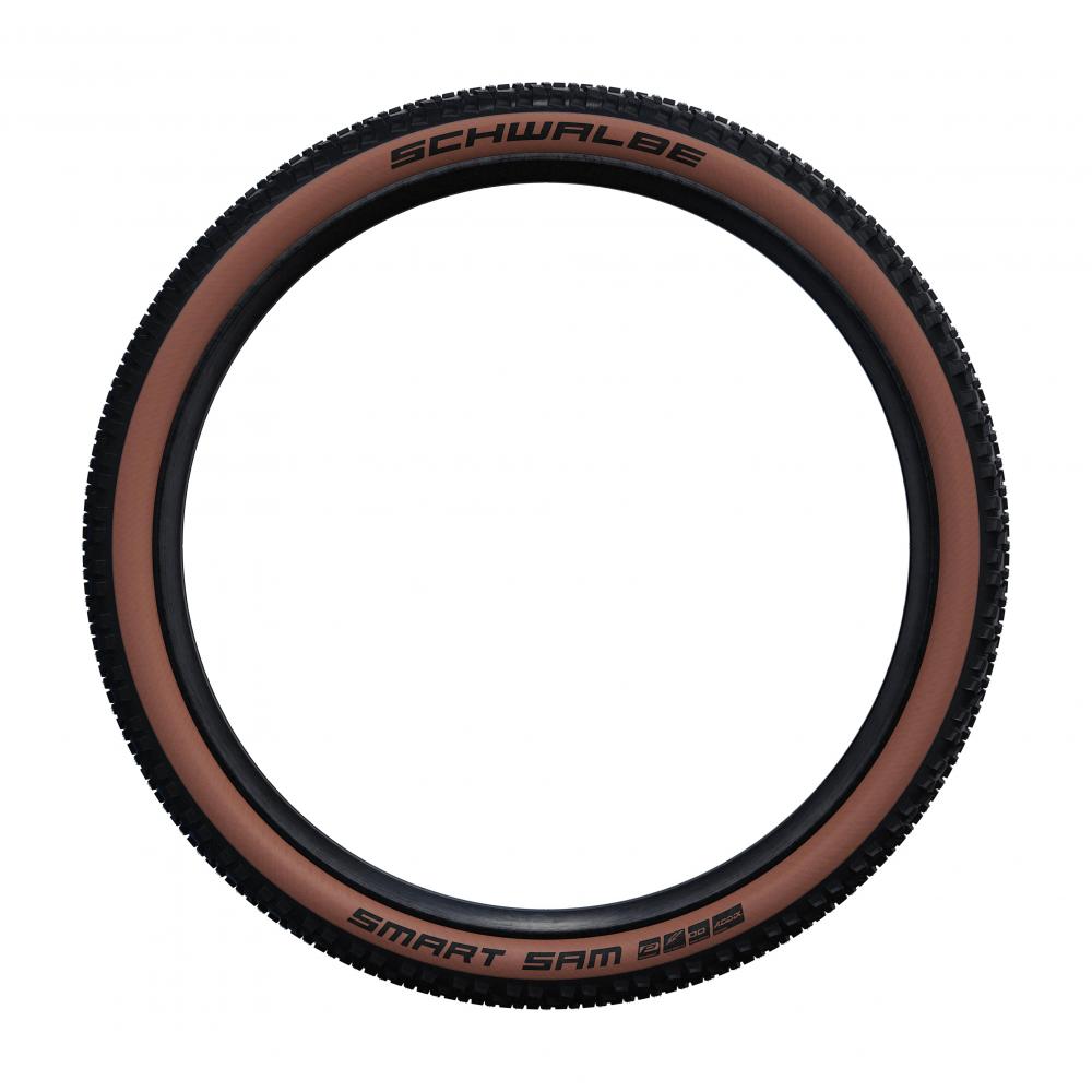 Schwalbe DRAHTREIFEN SMART SAM Performance 54-584 Schwarz/Bronze Sidewall 54 - Allround MTB-Reifen