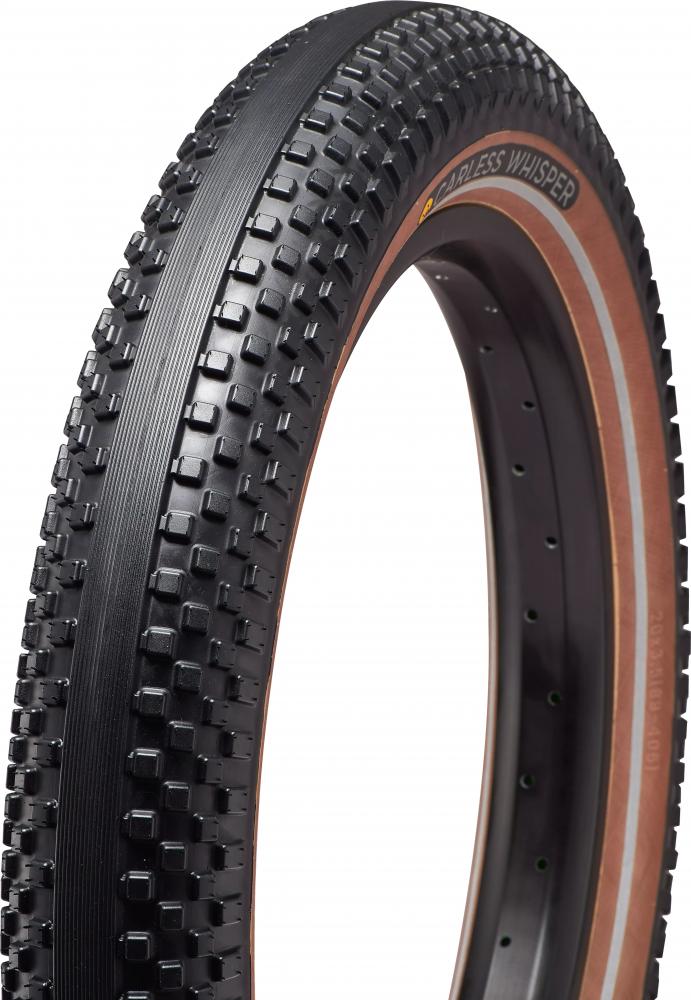Specialized CARLESS WHISPER REFLECT Reifen 20x3.5 TAN SIDEWALL - Premium City & Urban Bike Reifen mit Reflexstreifen