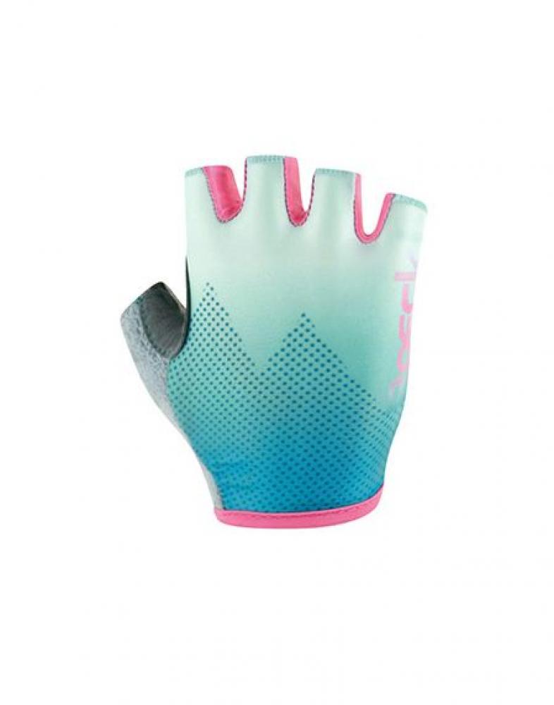 Roeckl Sports Juniors Bike Fingerhandschuhe Tarifa bayblue shadow Größe 5