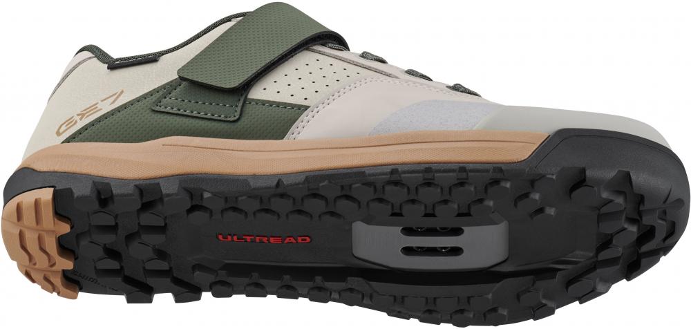 SHIMANO Fahrradschuhe GE700 MTB SPD Fahrradschuhe Herren/Damen Größe 43 Grau