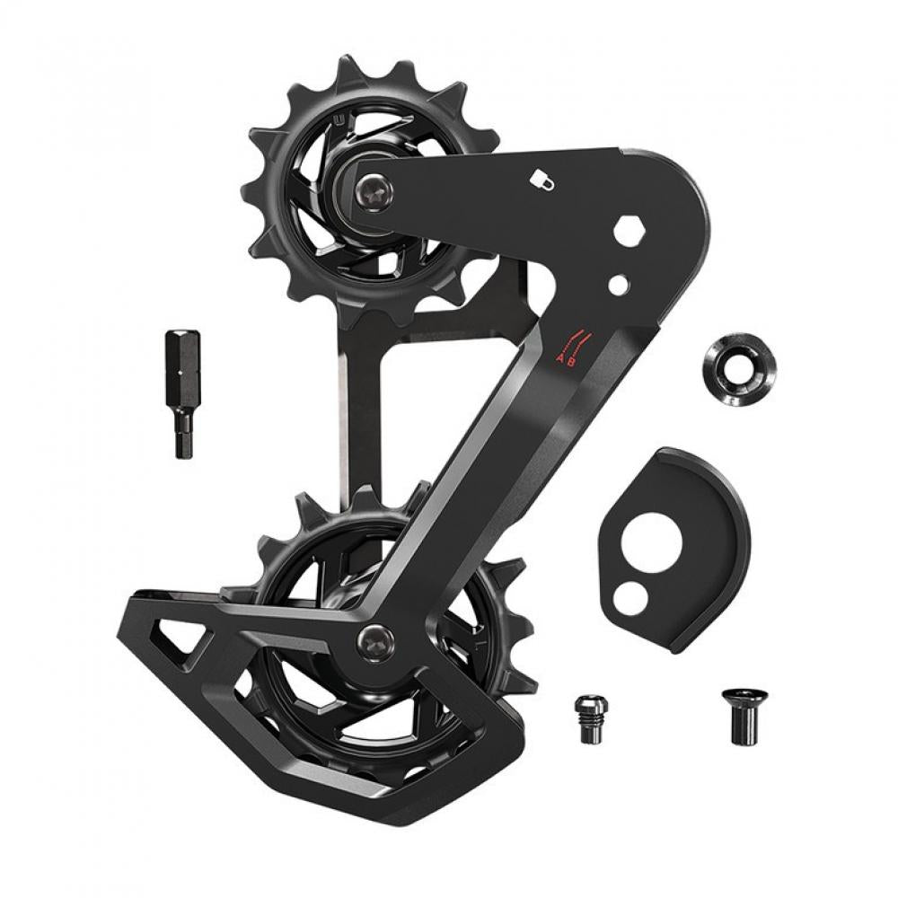 Käfig Kit T-Type SRAM Eagle AXS Alu inkl. innerer+äußerer Käfig, Pulleys