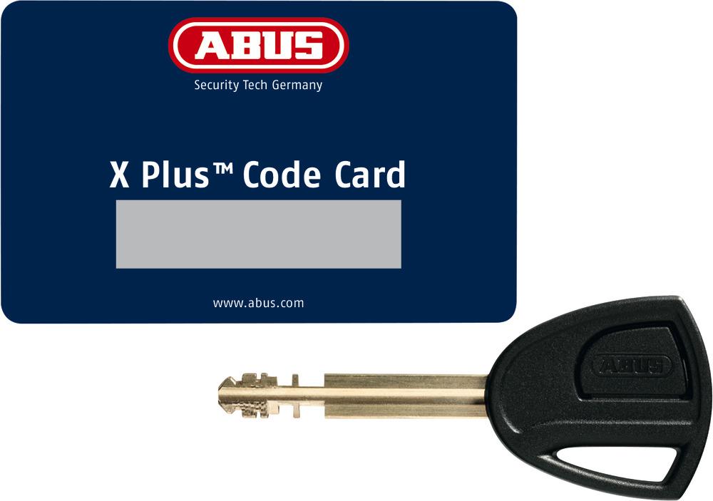 Abus Rahmenschloss 5955 Pro Shield XPlus R B 59 mm H 107 mm D 8,5 mm schwarz