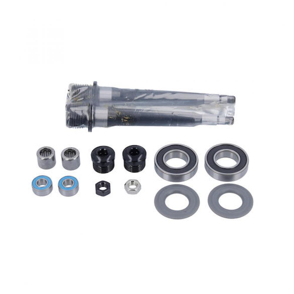 Procraft Rebuild Kit Flat Grip Advanced Standard Schwarz/ Silber - zeitgemäße Lösung zur Pedalüberholung