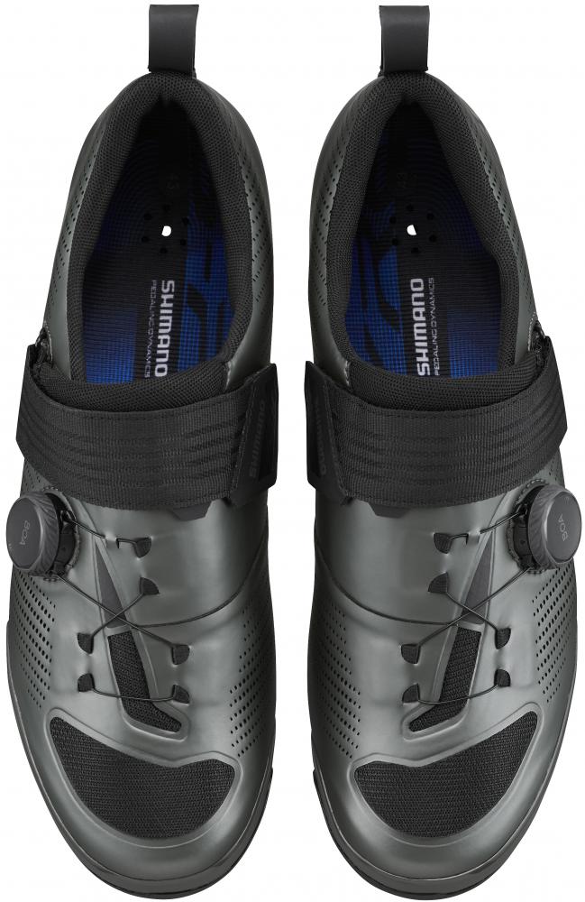 SHIMANO Fahrradschuhe TR903 Herren/Damen Road SPD-SL Typ Triathlon Größe 39 Grau