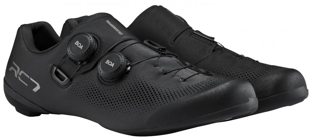 SHIMANO SHIMANO Fahrradschuhe RC703 Road SPD-SL - Größe 43, Schwarz