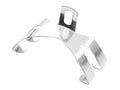 SKS Schiebebrücke P45 45 mm - Edelstahl Silber