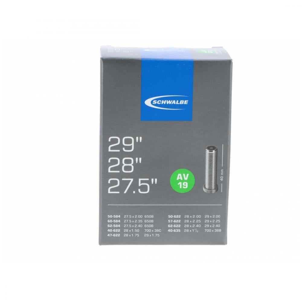 50 x Schwalbe Schlauch AV19 27.5 Zoll |28| 29 Zoll x1.50-2.40