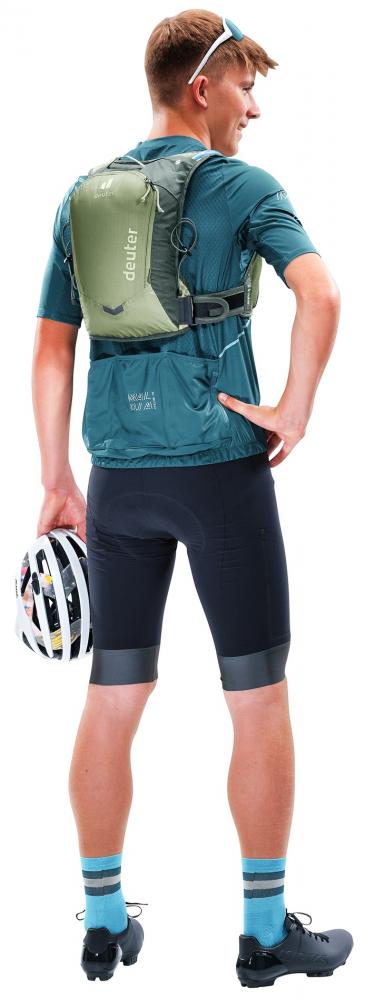 Deuter Rogla 5 Fahrradrucksack 5L Weiß - Leichter Bike-Rucksack 350g