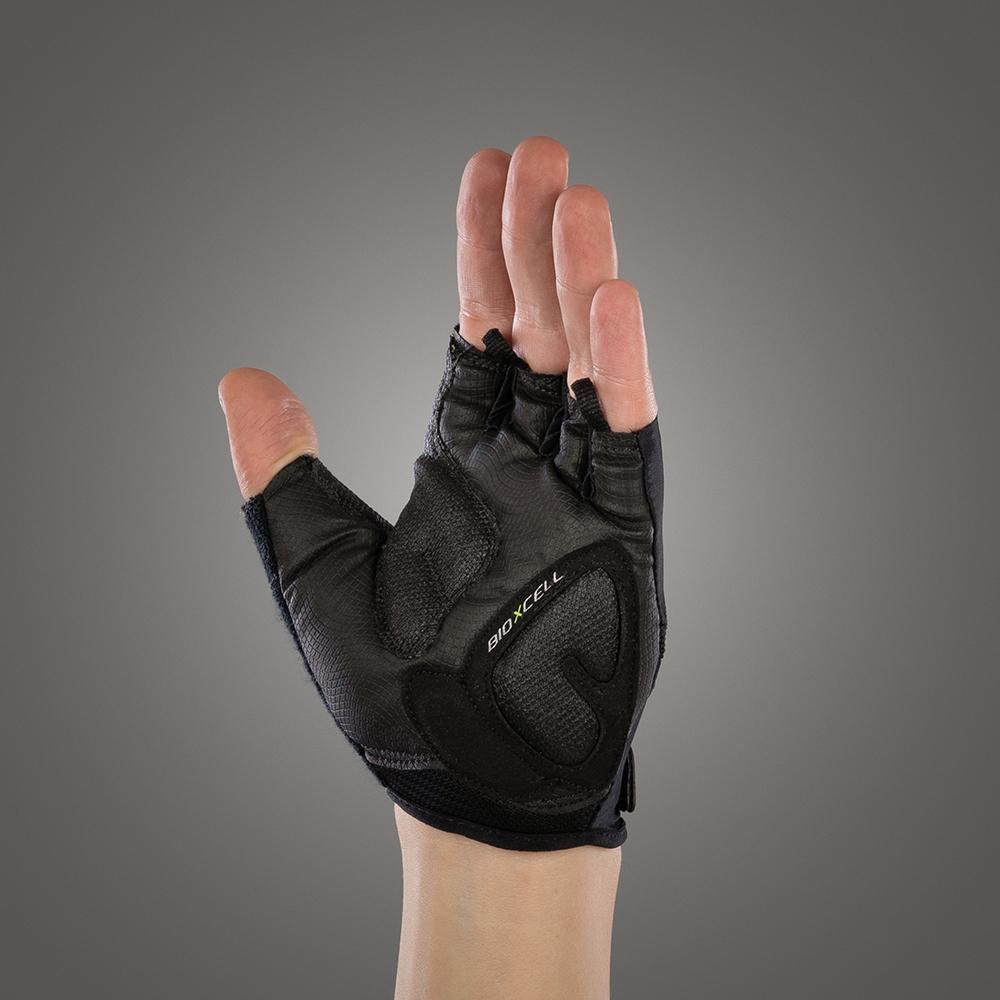 CHIBA BioXCell - Radhandschuhe schwarz M mit BioXCell Gelpolsterung
