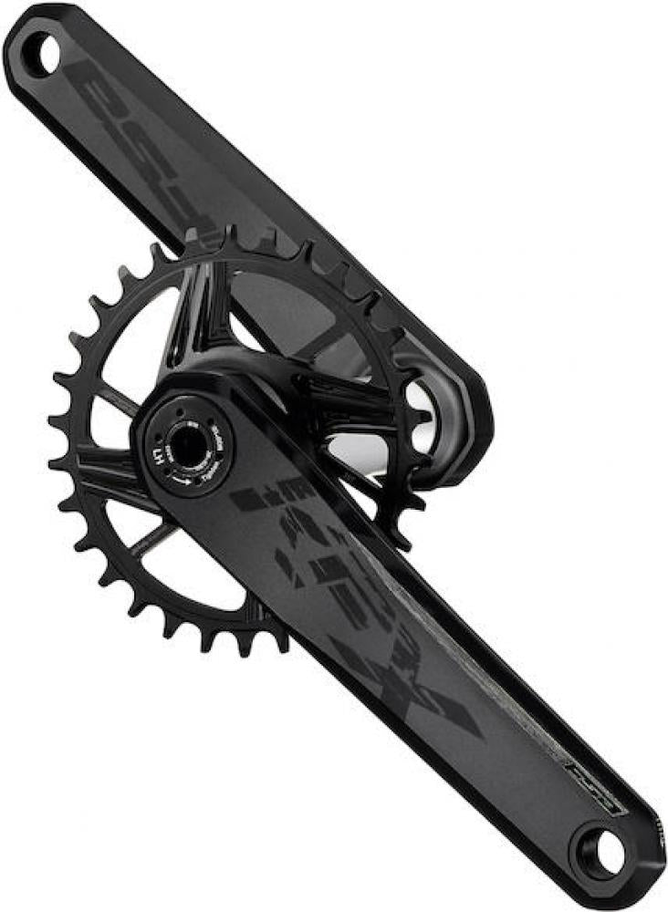 FSA Kurbelgarnitur KFX Modular BB392Evo 1x 175 mm Schwarz - superleichte Profi-MTB-Kurbel