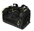 Basil Gepäckträgertasche Miles schwarz-limette, 7l, wasserdicht. Praktische Fahrradtasche mit Tragegriffen.