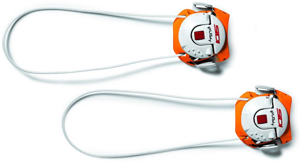Sidi Drehverschluss Tecno-3 Push kurz Universalgröße Orange/weiß - präziser Schnellverschluss
