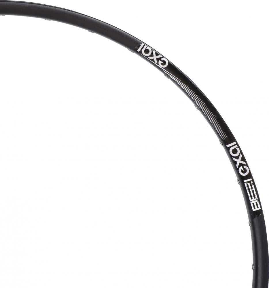 Exal FELGE BE 21, 27.5" 36L 21 schwarz - robuste MTB-Felge mit 21 mm Innenweite