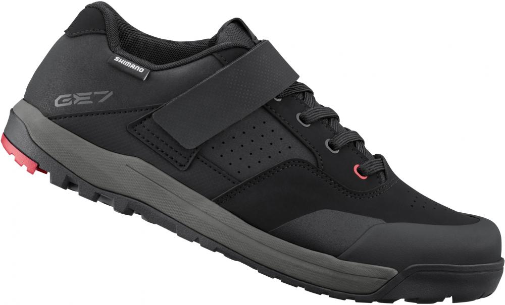SHIMANO Fahrradschuhe GE700 MTB SPD Herren/Damen Typ Fahrradschuhe 44 Schwarz