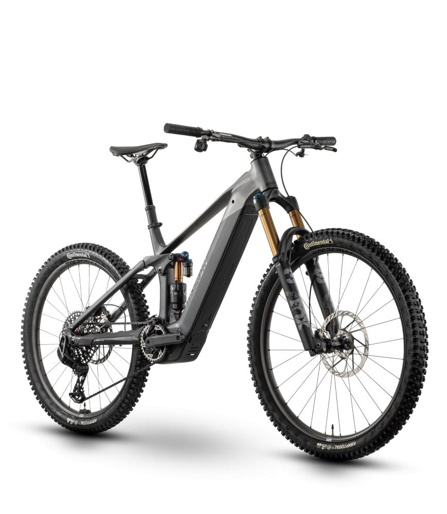 RAYMON Vamok Elite E-Fully Größe L - Bosch Performance Line CX - 800 Wh - SRAM X0 Eagle Transmission AXS - Black/Star Black