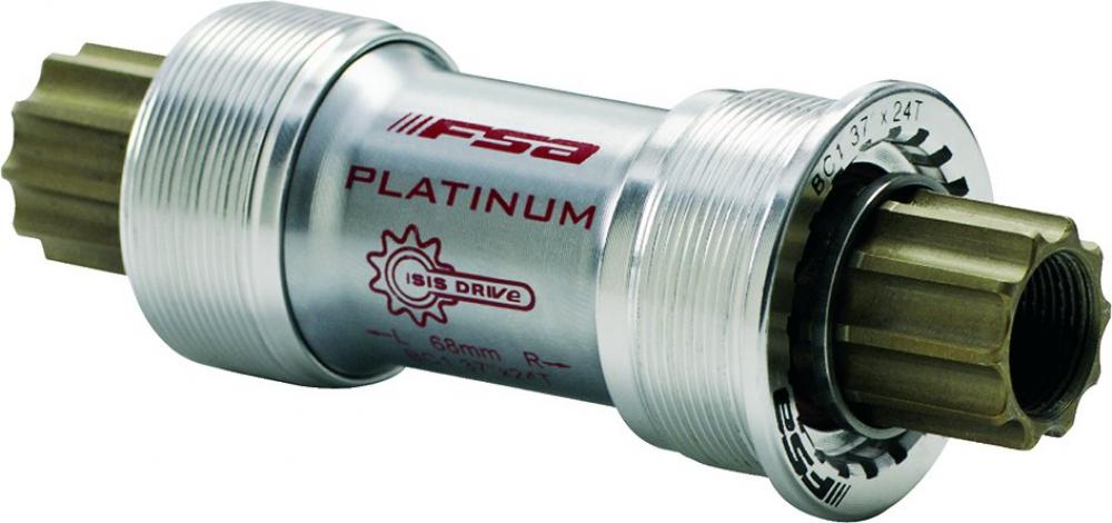FSA Innenlager Platinum BSA68 auf ISIS 113 mm Silber - steif & langlebig