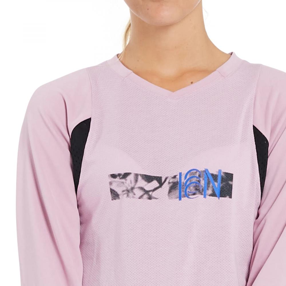 ION Bike Bekleidung ION Women MTB Jersey Scrub Amp 3/4 Longsleeve 36/S 47223-5022