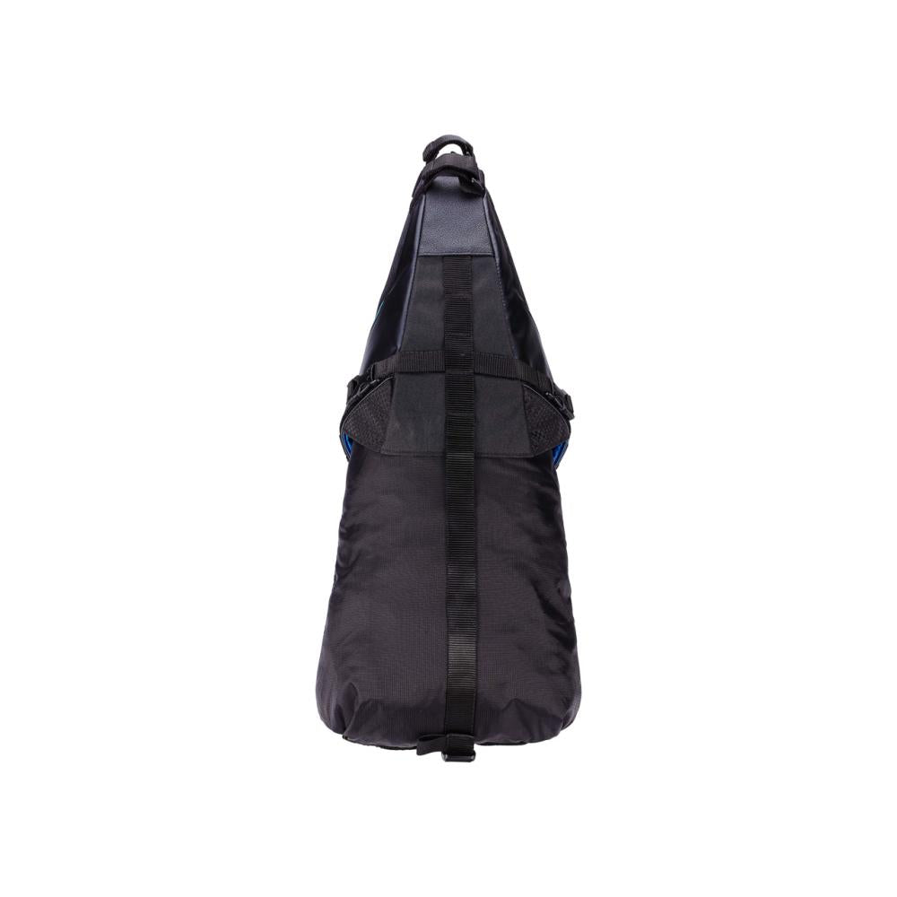 BBB Cycling fahrradsatteltasche Seat Sidekick 16x16x44cm 10L schwarz - große Bikepacking-Satteltasche