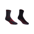 BBB Cycling BBB Socken FIRFeet 35/38 schwarz/rot Größe 35 schwarz - warme Radsocken mit FIR-Technologie