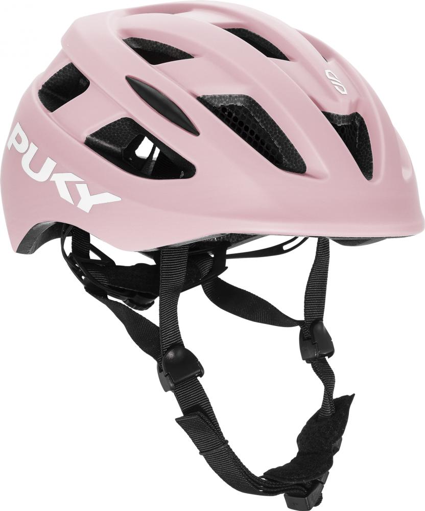 Puky Helm Retro rosa, sicherer Kinderfahrradhelm mit Belüftung und verstellbaren Gurten.