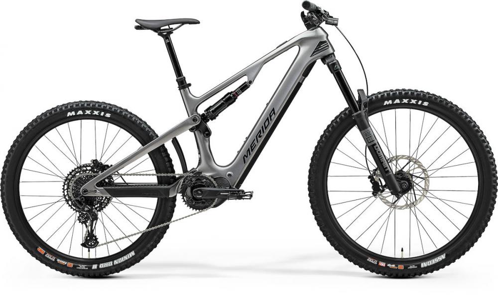 Merida eONE-SIXTY 6000 III1 gunmetal grey(black) XS Gunmetal-grau/schwar - E-MTB für anspruchsvolle Trails