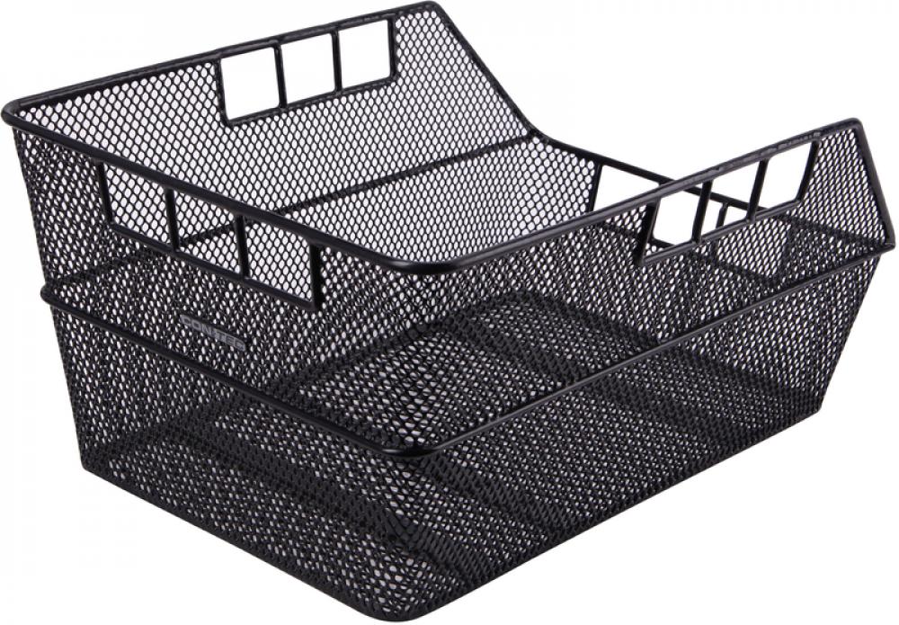 Contec Hinterradkorb Mocca schwarz 45x31x22 cm
