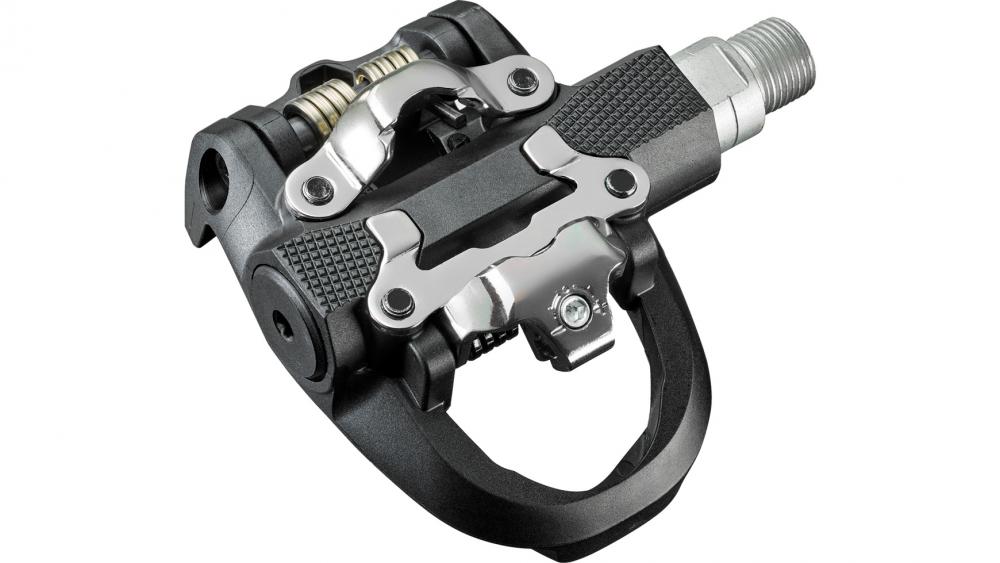 LOOK Indoor Dual Klickpedale - Composite, Delta & SPD kompatibel, silent-float, R/L Markierung, inkl. Cleats