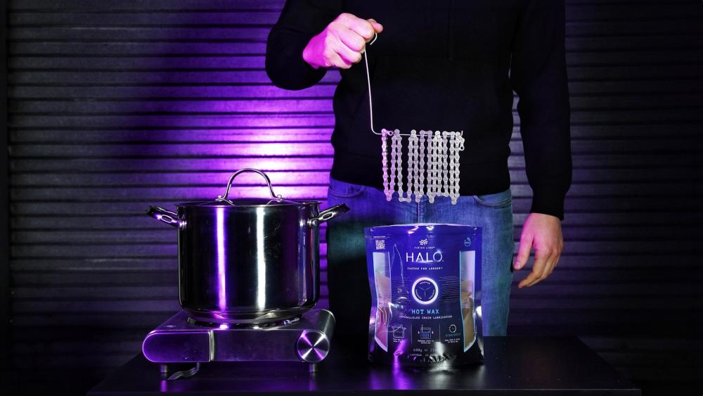 Finish Line HALO Hot Wax Lube 600g + Boil Bag