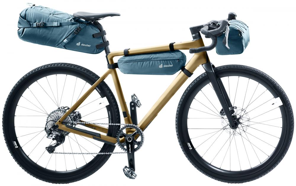 Deuter Mondego FB 4 Rahmentasche 4 Liter Blau - Leichte Bikepacking-Tasche für Einsteiger